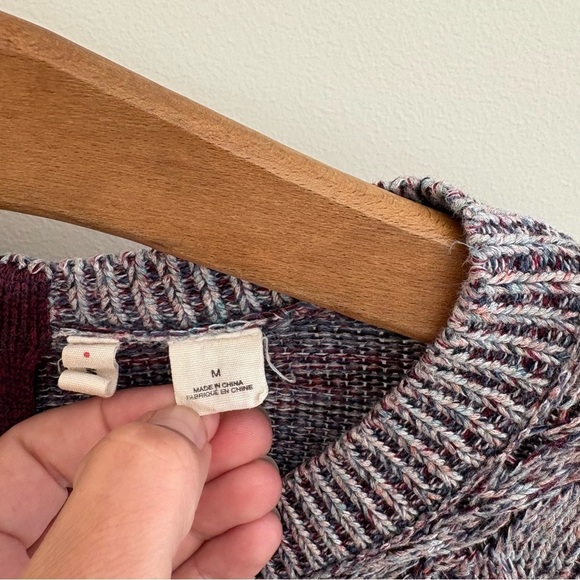 Anthropologie Moth Anita Swing Cabled Sweater - Picture 7 of 12